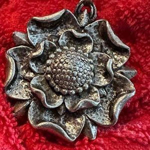 Vintage Tudor Rose Pendant By Miracle